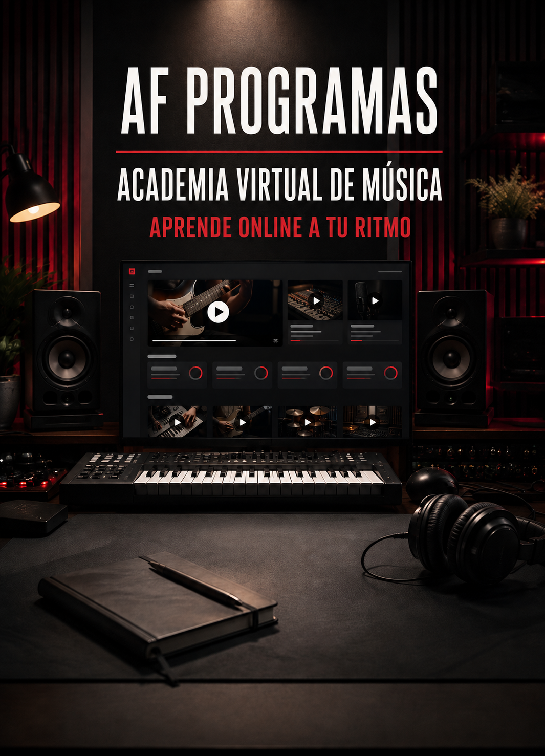 AF Programas — Academia virtual de música