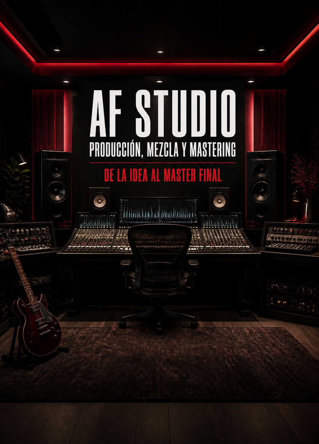 AF Studio — Producción, mezcla y mastering